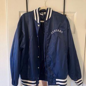 Varsity bomber jacket vintage men’s large